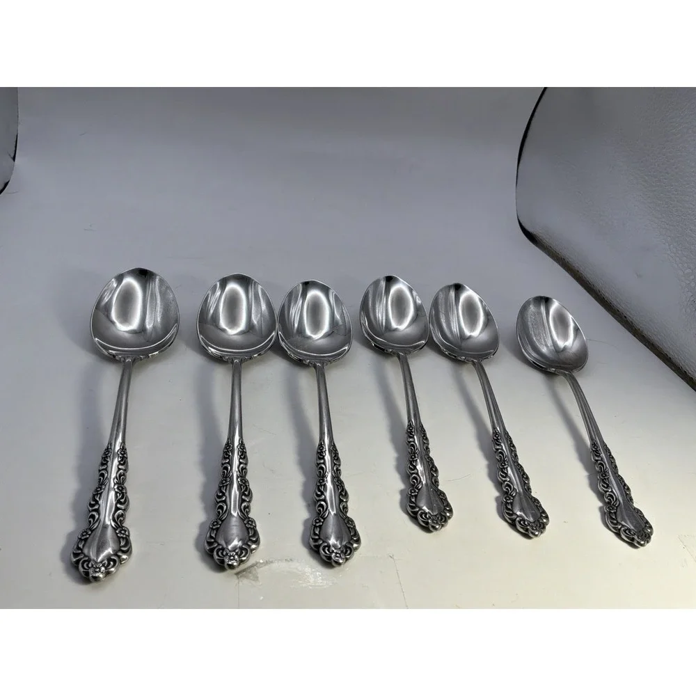 Oneida Shelley Stainless Steel Flatware 1 Knife Missing 31 Pieces 6 Piece Place‎